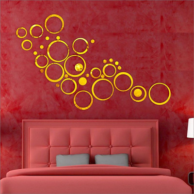 

RadhaKripa  3D Acrylic Sticker(Pack of 1, Mullti color