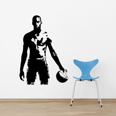 

DecorWall  Self Adhesive Sticker(Pack of 1, Black