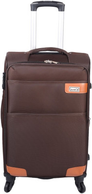 

JOURNEY9 SIGMA 55_BROWN Expandable Cabin Luggage -  inch(Brown