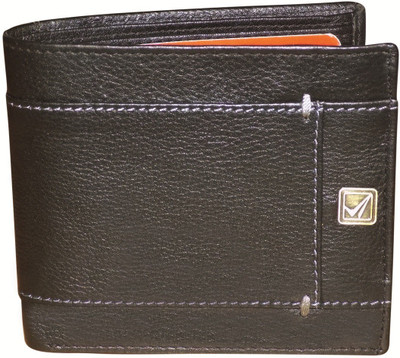

Kan Men Black Genuine Leather Card Holder(11 Card Slots)