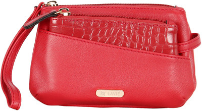

Lavie Girls Red Artificial Leather Wallet