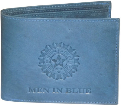 

Style 98 Men Blue Genuine Leather Card Holder(6 Card Slots)