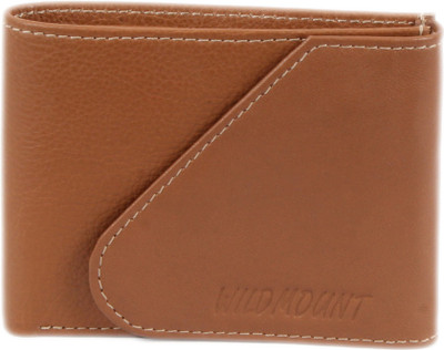 

Wildmount Men Brown Genuine Leather Wallet(6 Card Slots)