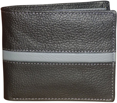 

Style 98 Men Black, Grey Genuine Leather Card Holder(4 Card Slots)