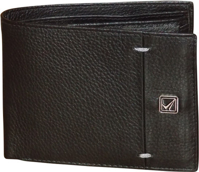 

Kan Men Black Genuine Leather Card Holder(6 Card Slots)