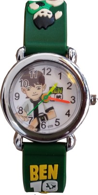 SS Traders Cute Green Ben10 Watch  - For Boys   Watches  (SS Traders)