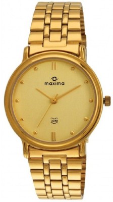 Maxima 01107cmgy Analog Watch  - For Men   Watches  (Maxima)
