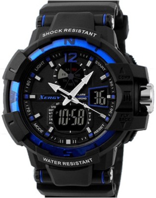Xergy PeaceMaker Series Water Resistant , Alarm, Stopwatch , LED Light , Dual time Analog-Digital Watch  - For Men   Watches  (Xergy)