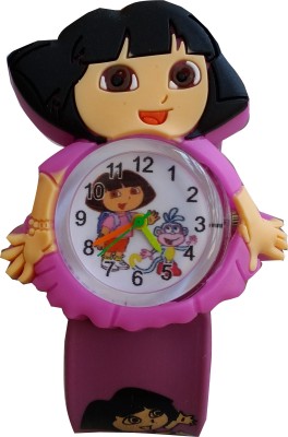 SS Traders Cute Purple Dora Strap Watch  - For Girls   Watches  (SS Traders)