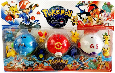 

Krypton Rolly Polly PokeyMon Ball With PokeyMon Figure Collection Attributes(Multicolor)