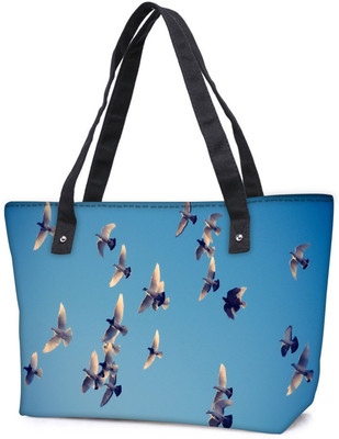 

Snoogg Pack Of 2 Ubuntu Birds Combo Tote Shopping Grocery Bag With Coin Pencil Purse Shoulder Bag(Multicolor, 5 L)
