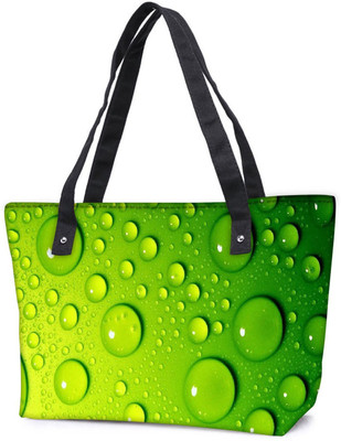

Snoogg Pack Of 2 Drops On Phone Combo Tote Shopping Grocery Bag With Coin Pencil Purse Shoulder Bag(Multicolor, 5 L)