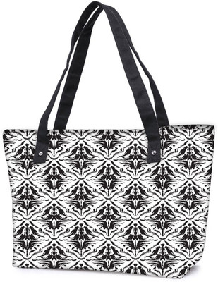 

Snoogg Pack Of 2 Abstract Pattern Brown Combo Tote Shopping Grocery Bag With Coin Pencil Purse Shoulder Bag(Multicolor, 15 L)