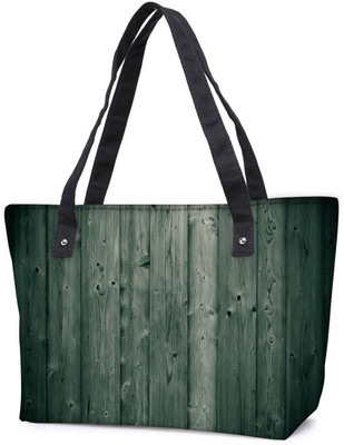 

Snoogg Pack Of 2 Wood Boards Combo Tote Shopping Grocery Bag With Coin Pencil Purse Shoulder Bag(Multicolor, 15 L)