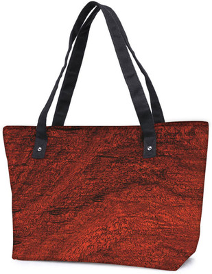 

Snoogg Pack Of 2 Abstract Wood Color Combo Tote Shopping Grocery Bag With Coin Pencil Purse Shoulder Bag(Multicolor, 5 L)