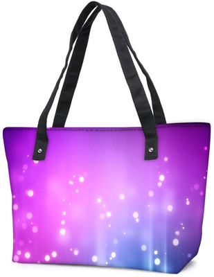 

Snoogg Pack Of 2 Colorful Dots Combo Tote Shopping Grocery Bag With Coin Pencil Purse Shoulder Bag(Multicolor, 5 L)