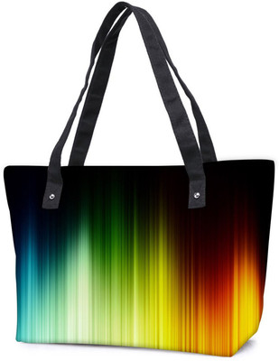 

Snoogg Pack Of 2 Multicolor Pattern Design Combo Tote Shopping Grocery Bag With Coin Pencil Purse Shoulder Bag(Multicolor, 5 L)