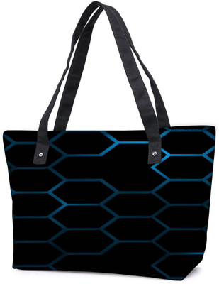 

Snoogg Pack Of 2 Honeycomb Systemology Combo Tote Shopping Grocery Bag With Coin Pencil Purse Shoulder Bag(Multicolor, 5 L)