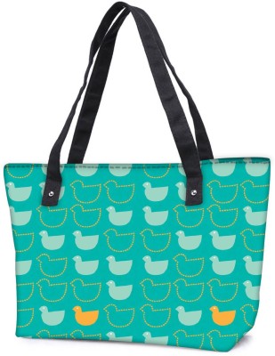 

Snoogg Pack Of 2 Be Different Combo Tote Shopping Grocery Bag With Coin Pencil Purse Shoulder Bag(Multicolor, 5 L)