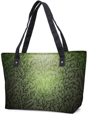 

Snoogg Pack Of 2 Texture Drawn Wood Branches Combo Tote Shopping Grocery Bag With Coin Pencil Purse Shoulder Bag(Multicolor, 5 L)