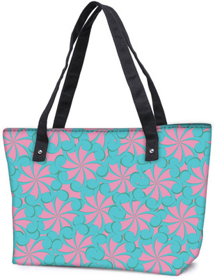 

Snoogg Pack Of 2 Girly Pattern Combo Tote Shopping Grocery Bag With Coin Pencil Purse Shoulder Bag(Multicolor, 5 L)