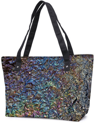 

Snoogg Pack Of 2 Chemical Colored Metal Combo Tote Shopping Grocery Bag With Coin Pencil Purse Shoulder Bag(Multicolor, 15 L)