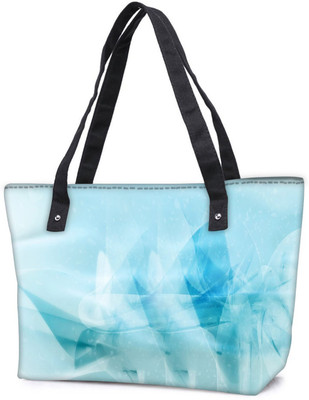 

Snoogg Pack Of 2 Abstract Art Work Combo Tote Shopping Grocery Bag With Coin Pencil Purse Shoulder Bag(Multicolor, 15 L)