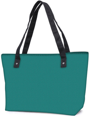 

Snoogg Pack Of 2 Pixel Art Turquoise Combo Tote Shopping Grocery Bag With Coin Pencil Purse Shoulder Bag(Multicolor, 15 L)