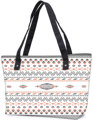 

Snoogg Pack Of 2 Minimal Zoyd Aztec Combo Tote Shopping Grocery Bag With Coin Pencil Purse Shoulder Bag(Multicolor, 15 L)