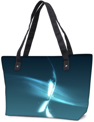 

Snoogg Pack Of 2 Sparkling Abstract Design Combo Tote Shopping Grocery Bag With Coin Pencil Purse Shoulder Bag(Multicolor, 15 L)