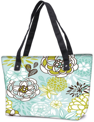 

Snoogg Pack Of 2 Retro Floral Seamless Background Romantic Seamless Pattern In Vector Combo Tote Shopping Grocery Bag With Coin Pencil Purse Shoulder Bag(Multicolor, 5 L)