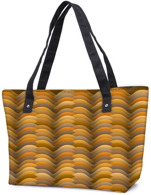 

Snoogg Pack Of 2 Colorful Blocks Combo Tote Shopping Grocery Bag With Coin Pencil Purse Shoulder Bag(Multicolor, 5 L)