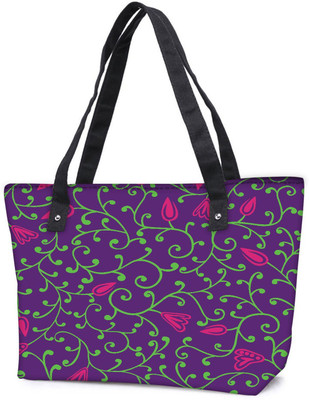 

Snoogg Pack Of 2 Green Branches Combo Tote Shopping Grocery Bag With Coin Pencil Purse Shoulder Bag(Multicolor, 5 L)