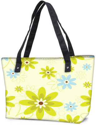 

Snoogg Pack Of 2 Pink Floral Pattern Combo Tote Shopping Grocery Bag With Coin Pencil Purse Shoulder Bag(Multicolor, 5 L)