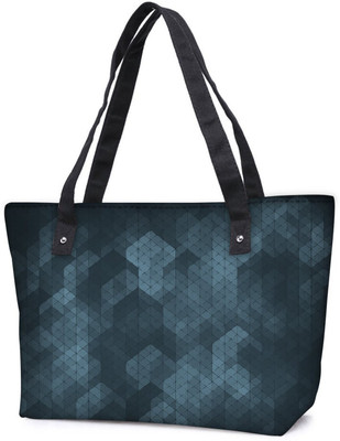 

Snoogg Pack Of 2 Pattern Abstract Combo Tote Shopping Grocery Bag With Coin Pencil Purse Shoulder Bag(Multicolor, 5 L)