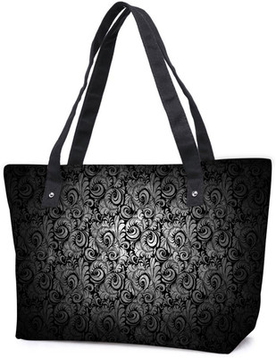 

Snoogg Pack Of 2 Abstract Pattern Design Combo Tote Shopping Grocery Bag With Coin Pencil Purse Shoulder Bag(Multicolor, 5 L)