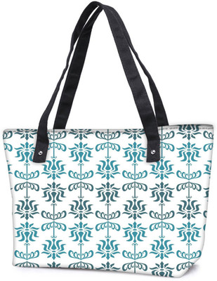 

Snoogg Pack Of 2 Opposite Variety Combo Tote Shopping Grocery Bag With Coin Pencil Purse Shoulder Bag(Multicolor, 15 L)