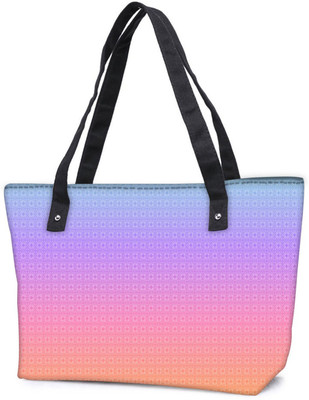 

Snoogg Pack Of 2 Light Colour Motifs Combo Tote Shopping Grocery Bag With Coin Pencil Purse Shoulder Bag(Multicolor, 15 L)