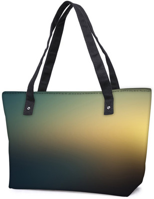 

Snoogg Pack Of 2 Sunset Color Design Combo Tote Shopping Grocery Bag With Coin Pencil Purse Shoulder Bag(Multicolor, 15 L)