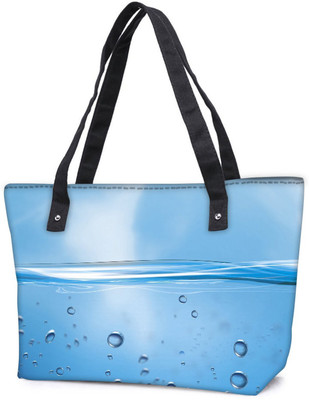 

Snoogg Pack Of 2 Water Bubbles Combo Tote Shopping Grocery Bag With Coin Pencil Purse Shoulder Bag(Multicolor, 5 L)