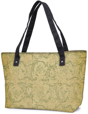 

Snoogg Pack Of 2 Patterns Textures Combo Tote Shopping Grocery Bag With Coin Pencil Purse Shoulder Bag(Multicolor, 15 L)