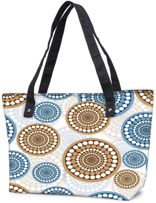 

Snoogg Pack Of 2 Colorful Love Combo Tote Shopping Grocery Bag With Coin Pencil Purse Shoulder Bag(Multicolor, 5 L)