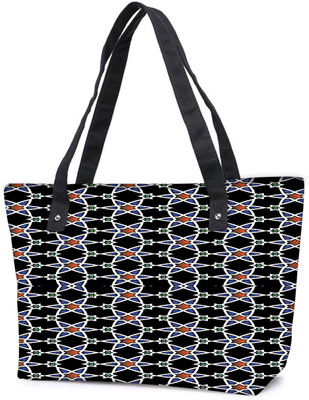 

Snoogg Pack Of 2 Orange Star Pattern Combo Tote Shopping Grocery Bag With Coin Pencil Purse Shoulder Bag(Multicolor, 15 L)