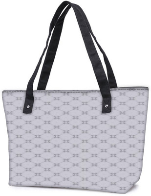 

Snoogg Pack Of 2 Grey Cross Combo Tote Shopping Grocery Bag With Coin Pencil Purse Shoulder Bag(Multicolor, 5 L)
