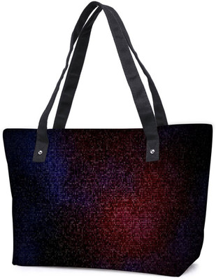 

Snoogg Pack Of 2 Abstract Marron Pattern Design Combo Tote Shopping Grocery Bag With Coin Pencil Purse Shoulder Bag(Multicolor, 15 L)