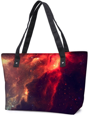 

Snoogg Pack Of 2 Skyview Clouds Combo Tote Shopping Grocery Bag With Coin Pencil Purse Shoulder Bag(Multicolor, 5 L)