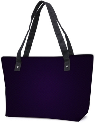 

Snoogg Pack Of 2 Violet Pattern Design Combo Tote Shopping Grocery Bag With Coin Pencil Purse Shoulder Bag(Multicolor, 5 L)