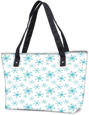 

Snoogg Pack Of 2 Spring Season Combo Tote Shopping Grocery Bag With Coin Pencil Purse Shoulder Bag(Multicolor, 5 L)