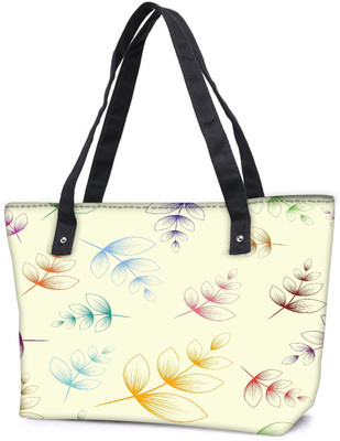 

Snoogg Pack Of 2 Colorful Rakhi Combo Tote Shopping Grocery Bag With Coin Pencil Purse Shoulder Bag(Multicolor, 5 L)