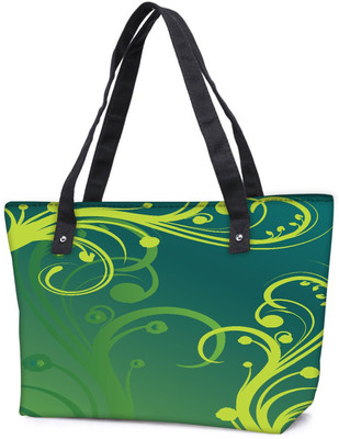 

Snoogg Pack Of 2 Abstract Background Combo Tote Shopping Grocery Bag With Coin Pencil Purse Shoulder Bag(Multicolor, 15 L)